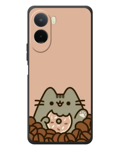 Чехол для Xiaomi POCO M7 с картинкой «Кофейный Пушин» Чехол для Xiaomi POCO M7 с картинкой «Кофейный Пушин»