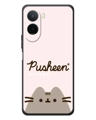 Чехол для Xiaomi POCO M7 с картинкой «Pusheen логотип» Чехол для Xiaomi POCO M7 с картинкой «Pusheen логотип»