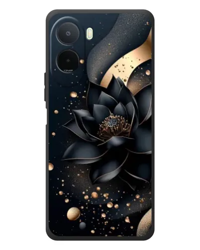 Чехол для Xiaomi POCO M7 с картинкой «Черный лотос» Чехол для Xiaomi POCO M7 с картинкой «Черный лотос»