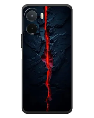 Чехол для Xiaomi POCO M7 с картинкой «Kрасная лавовая трещина» Чехол для Xiaomi POCO M7 с картинкой «Kрасная лавовая трещина»