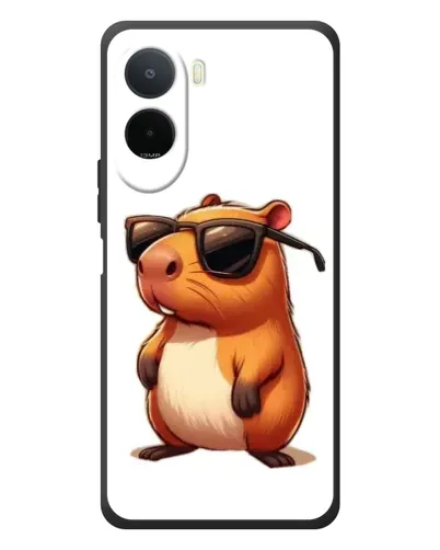 Чехол для Xiaomi POCO M7 с картинкой «Капибара в очках» Чехол для Xiaomi POCO M7 с картинкой «Капибара в очках»