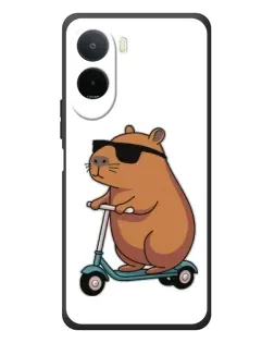 Чехол для Xiaomi POCO M7 с картинкой «Капибара на самокате» Чехол для Xiaomi POCO M7 с картинкой «Капибара на самокате»