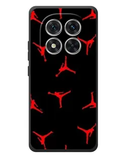 Чехол для Xiaomi Poco M8 Pro с картинкой «Jordan Red Pattern»