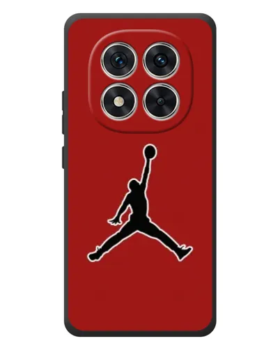 Чехол для Xiaomi Poco M8 Pro с картинкой «Jordan Red Back»