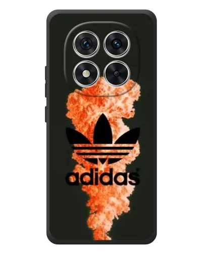 Чехол для Xiaomi Poco M8 Pro с картинкой «Оранжевый дым Adidas» Чехол для Xiaomi Poco M8 Pro с картинкой «Оранжевый дым Adidas»