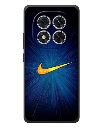 Чехол для Xiaomi Poco M8 Pro с картинкой «Синий пульс Nike» Чехол для Xiaomi Poco M8 Pro с картинкой «Синий пульс Nike»