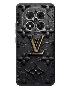 Чехол для Xiaomi Poco M8 Pro с картинкой «Кожаная текстура LV»