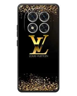 Чехол для Xiaomi Poco M8 Pro с картинкой «LV — золотые искры»