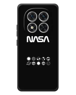 Чехол для Xiaomi Poco M8 Pro с картинкой «NASA — технический принт»