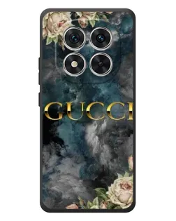 Чехол для Xiaomi Poco M8 Pro с картинкой «Абстрактные цветы Gucci» Чехол для Xiaomi Poco M8 Pro с картинкой «Абстрактные цветы Gucci»