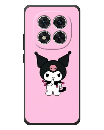 Чохол для Xiaomi Poco M8 Pro з картинкою «Kuromi — рожева ніжність»