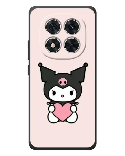 Чохол для Xiaomi Poco M8 Pro з картинкою «Kuromi та серце»