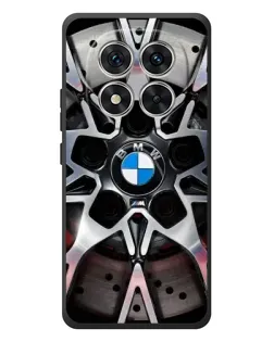 Чехол для Xiaomi Poco M8 Pro с картинкой «BMW — деталь диска»