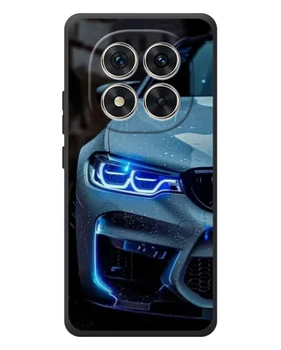 Чехол для Xiaomi Poco M8 Pro с картинкой «Взгляд BMW с синими фарами» Чехол для Xiaomi Poco M8 Pro с картинкой «Взгляд BMW с синими фарами»