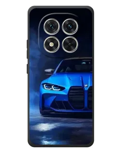 Чехол для Xiaomi Poco M8 Pro с картинкой «Голубая BMW M4»