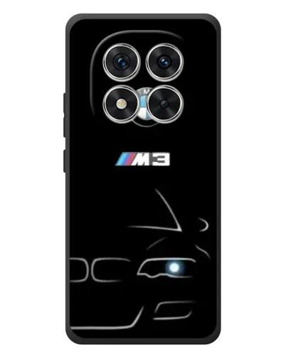 Чехол для Xiaomi Poco M8 Pro с картинкой «Минималистичный принт BMW M3» Чехол для Xiaomi Poco M8 Pro с картинкой «Минималистичный принт BMW M3»