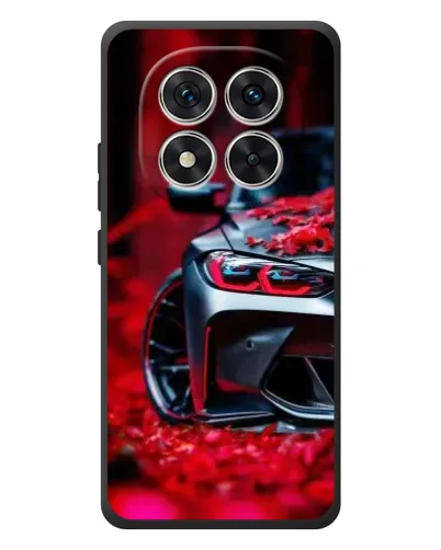 Чехол для Xiaomi Poco M8 Pro с картинкой «Спортивная BMW и цветы» Чехол для Xiaomi Poco M8 Pro с картинкой «Спортивная BMW и цветы»