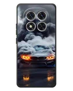 Чехол для Xiaomi Poco M8 Pro с картинкой «BMW в дыму»