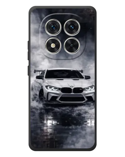 Чехол для Xiaomi Poco M8 Pro с картинкой «BMW сквозь туман» Чехол для Xiaomi Poco M8 Pro с картинкой «BMW сквозь туман»