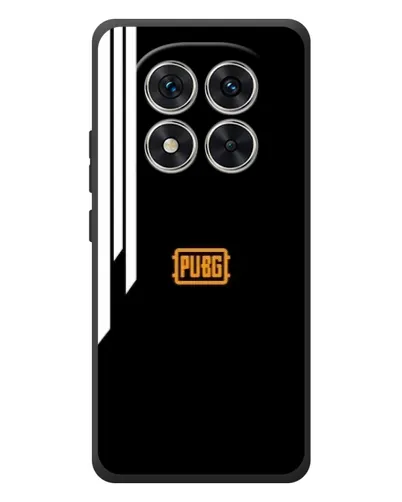 Чехол для Xiaomi Poco M8 Pro с картинкой «PUBG — вертикальные линии»