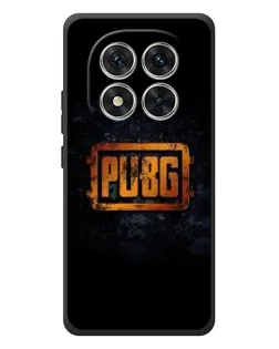 Чехол для Xiaomi Poco M8 Pro с картинкой «PUBG — золотой логотип»