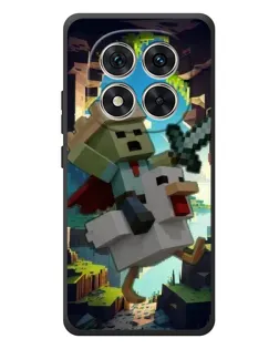 Чехол для Xiaomi Poco M8 Pro с картинкой «Стив и гусь» Чехол для Xiaomi Poco M8 Pro с картинкой «Стив и гусь»