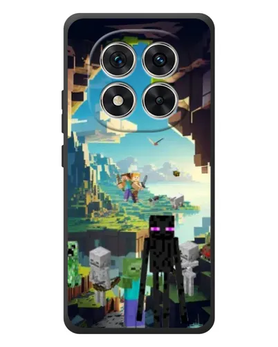 Чехол для Xiaomi Poco M8 Pro с картинкой «Эндермен в лесу» Чехол для Xiaomi Poco M8 Pro с картинкой «Эндермен в лесу»
