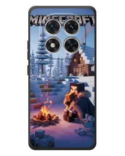 Чехол для Xiaomi Poco M8 Pro с картинкой «Зимний Minecraft» Чехол для Xiaomi Poco M8 Pro с картинкой «Зимний Minecraft»