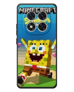 Чехол для Xiaomi Poco M8 Pro с картинкой «Губка Боб Minecraft» Чехол для Xiaomi Poco M8 Pro с картинкой «Губка Боб Minecraft»