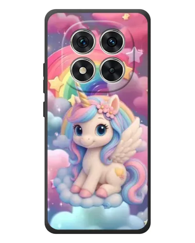 Чехол для Xiaomi Poco M8 Pro с картинкой «Маленький единорог»