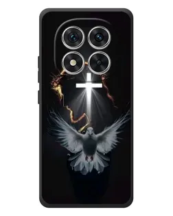 Чехол для Xiaomi Poco M8 Pro с картинкой «Голубь и Свет»