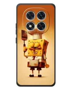 Чехол для Xiaomi Poco M8 Pro с картинкой «Губка Боб повар»