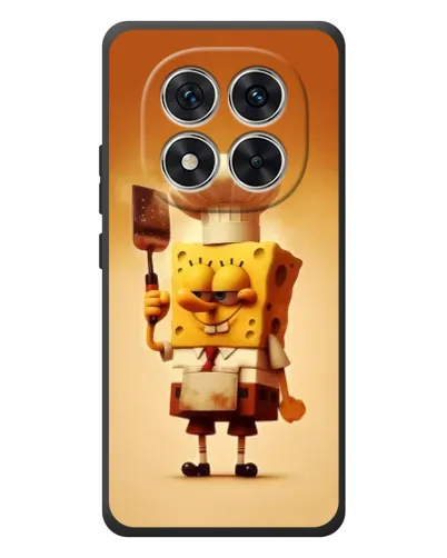 Чехол для Xiaomi Poco M8 Pro с картинкой «Губка Боб повар» Чехол для Xiaomi Poco M8 Pro с картинкой «Губка Боб повар»