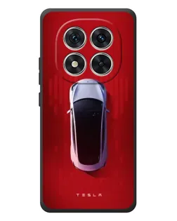 Чехол для Xiaomi Poco M8 Pro с картинкой «Tesla Top View»