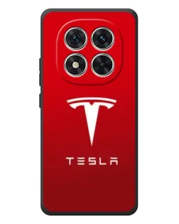 Чехол для Xiaomi Poco M8 Pro с картинкой «Tesla Red Classic»