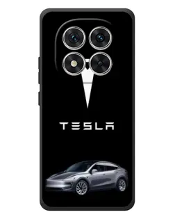 Чехол для Xiaomi Poco M8 Pro с картинкой «Tesla Model Y»
