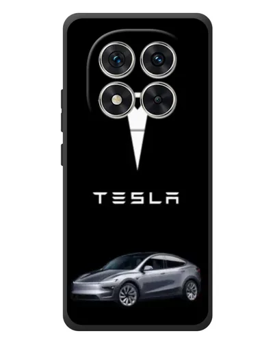 Чехол для Xiaomi Poco M8 Pro с картинкой «Tesla Model Y»