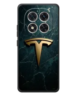 Чехол для Xiaomi Poco M8 Pro с картинкой «Мраморная Tesla Gold»