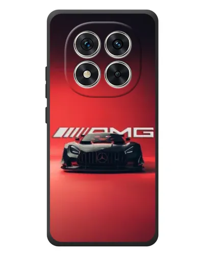 Чехол для Xiaomi Poco M8 Pro с картинкой «Mercedes AMG — красная линия»