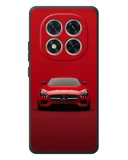 Чехол для Xiaomi Poco M8 Pro с картинкой «Красный Mercedes AMG»