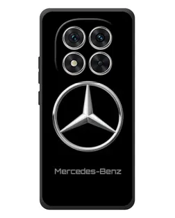 Чехол для Xiaomi Poco M8 Pro с картинкой «Mercedes Silver Logo»