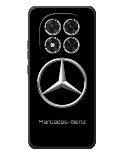 Чехол для Xiaomi Poco M8 Pro с картинкой «Mercedes Silver Logo»