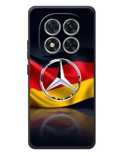 Чехол для Xiaomi Poco M8 Pro с картинкой «Mercedes — флаг Германии»