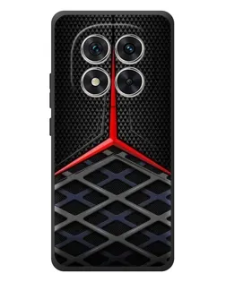 Чехол для Xiaomi Poco M8 Pro с картинкой «Mercedes Carbon Grid»