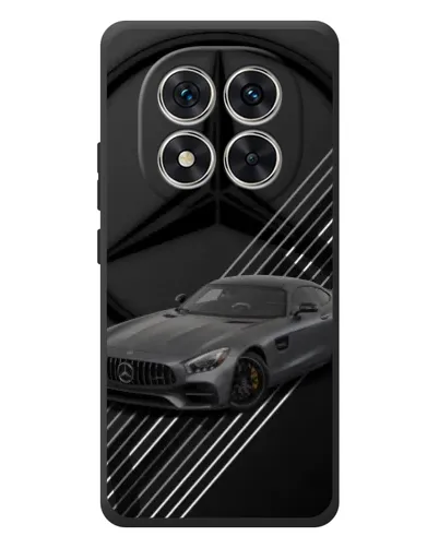 Чехол для Xiaomi Poco M8 Pro с картинкой «Mercedes AMG — графика»