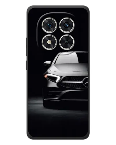 Чехол для Xiaomi Poco M8 Pro с картинкой «Свет фар Mercedes»