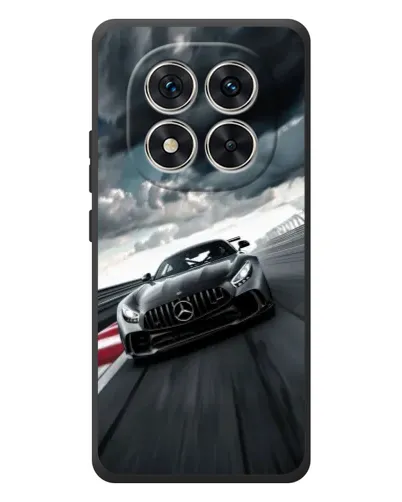 Чехол для Xiaomi Poco M8 Pro с картинкой «Гоночный Mercedes AMG»