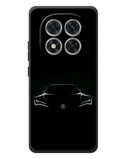 Чехол для Xiaomi Poco M8 Pro с картинкой «Mercedes — силуэт авто» Чехол для Xiaomi Poco M8 Pro с картинкой «Mercedes — силуэт авто»
