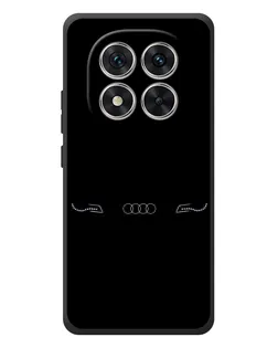 Чехол для Xiaomi Poco M8 Pro с картинкой «Audi — световой подпись»