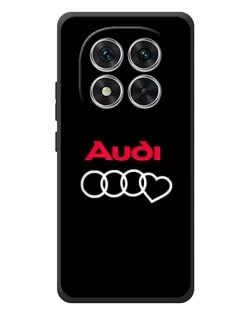 Чехол для Xiaomi Poco M8 Pro с картинкой «Логотип Audi Heart»